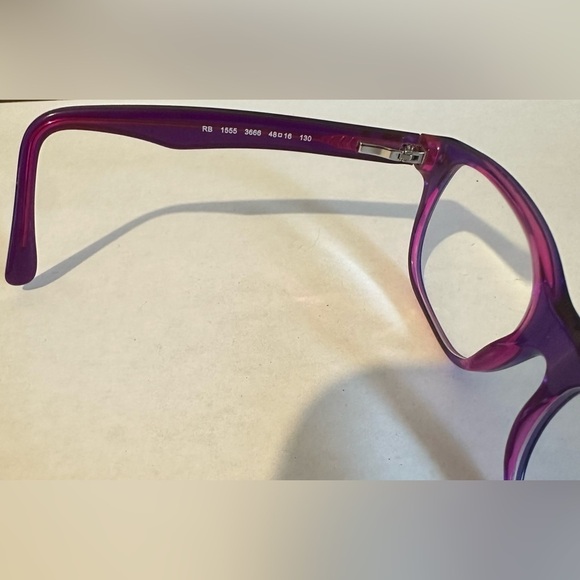 Ray-Ban Youth Girl Glasses Frame Purple Tone RB1555 Glasses 4816 130 - Picture 6 of 6
